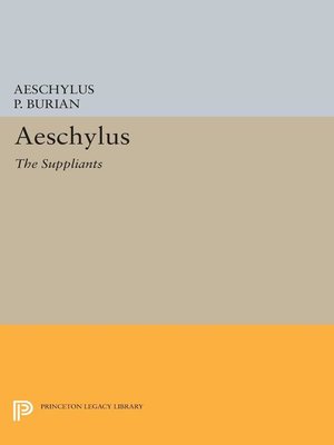 cover image of Aeschylus